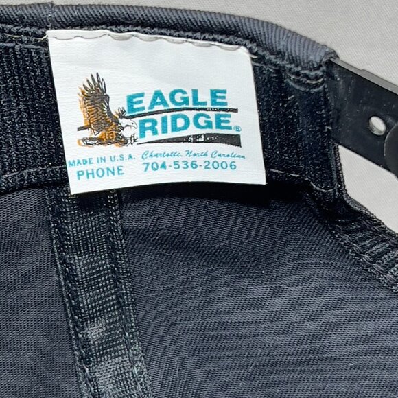 Vtg Winston Motorsports NASCAR Snapback Hat Cap Rope 20th Anniversary USA Mens - Picture 10 of 14